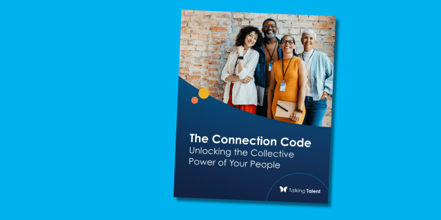 Cover of Connection Code eBook on a blue background